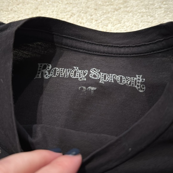 Rowdy Sprout Long Sleeve Tee Shirt - Picture 2 of 2